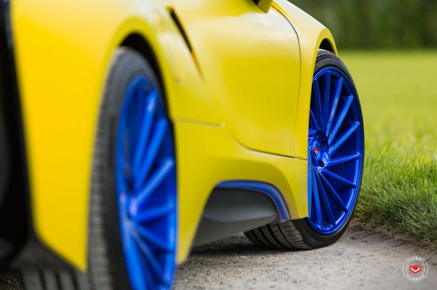  BMW i8 on Vossen Wheels (VPS-305T) 2016 года  (фото 45 из 81)